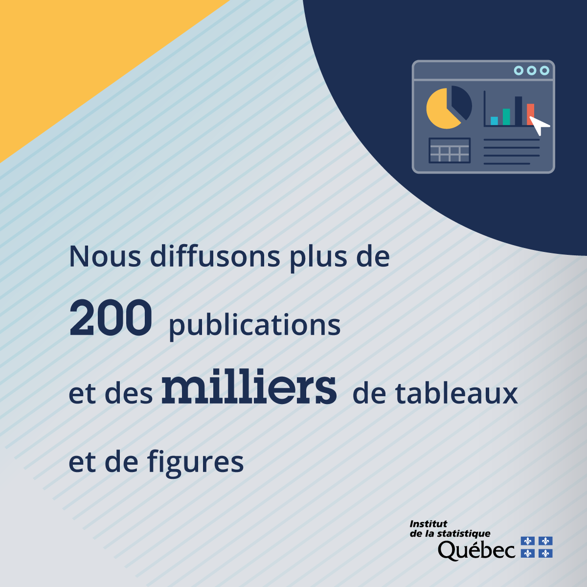 Nous diffuson plus de 200 publications et des milliers de tableaux.