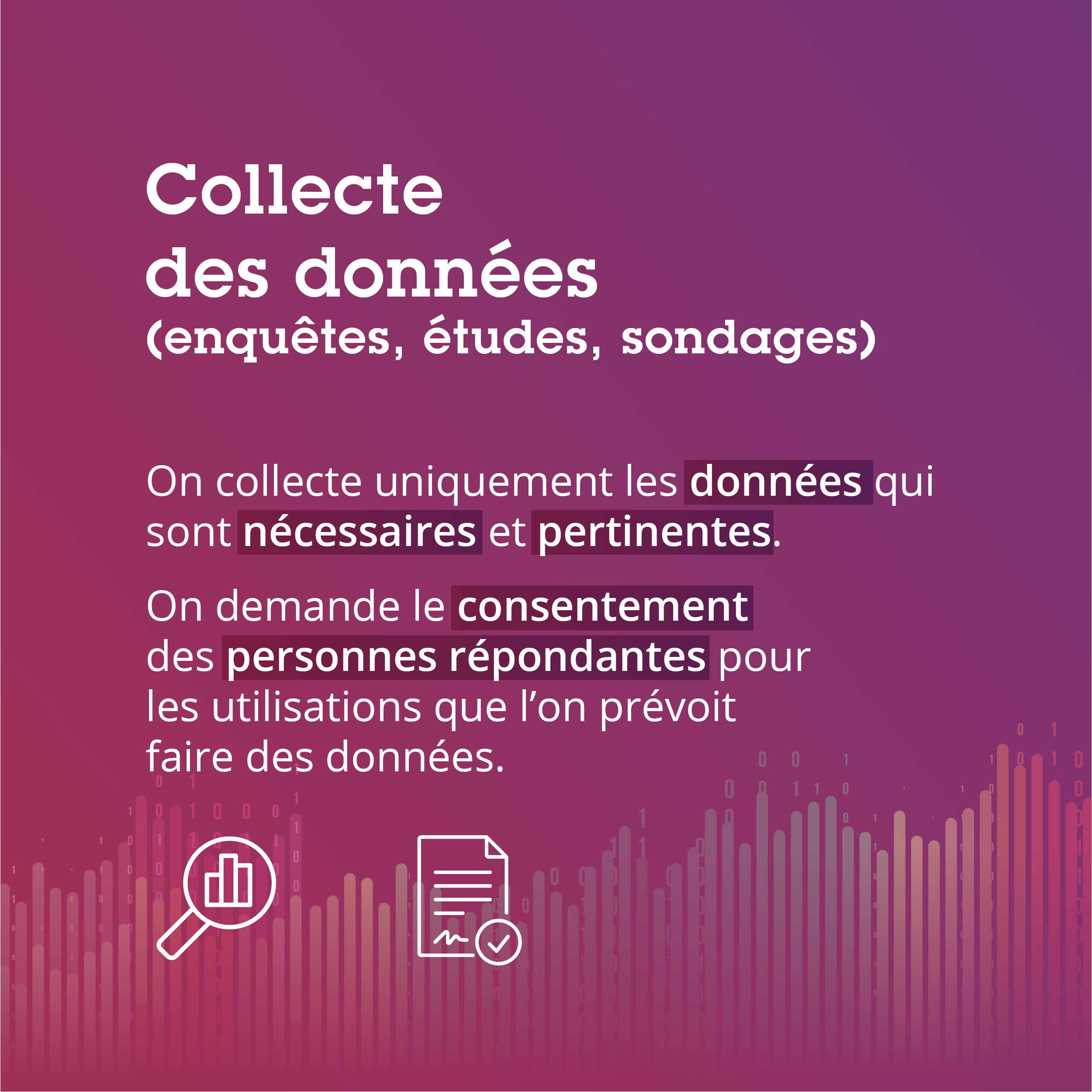 Image 3 Collecte des données (enquêtes, études, sondages). Lire la version textuelle pour le texte.